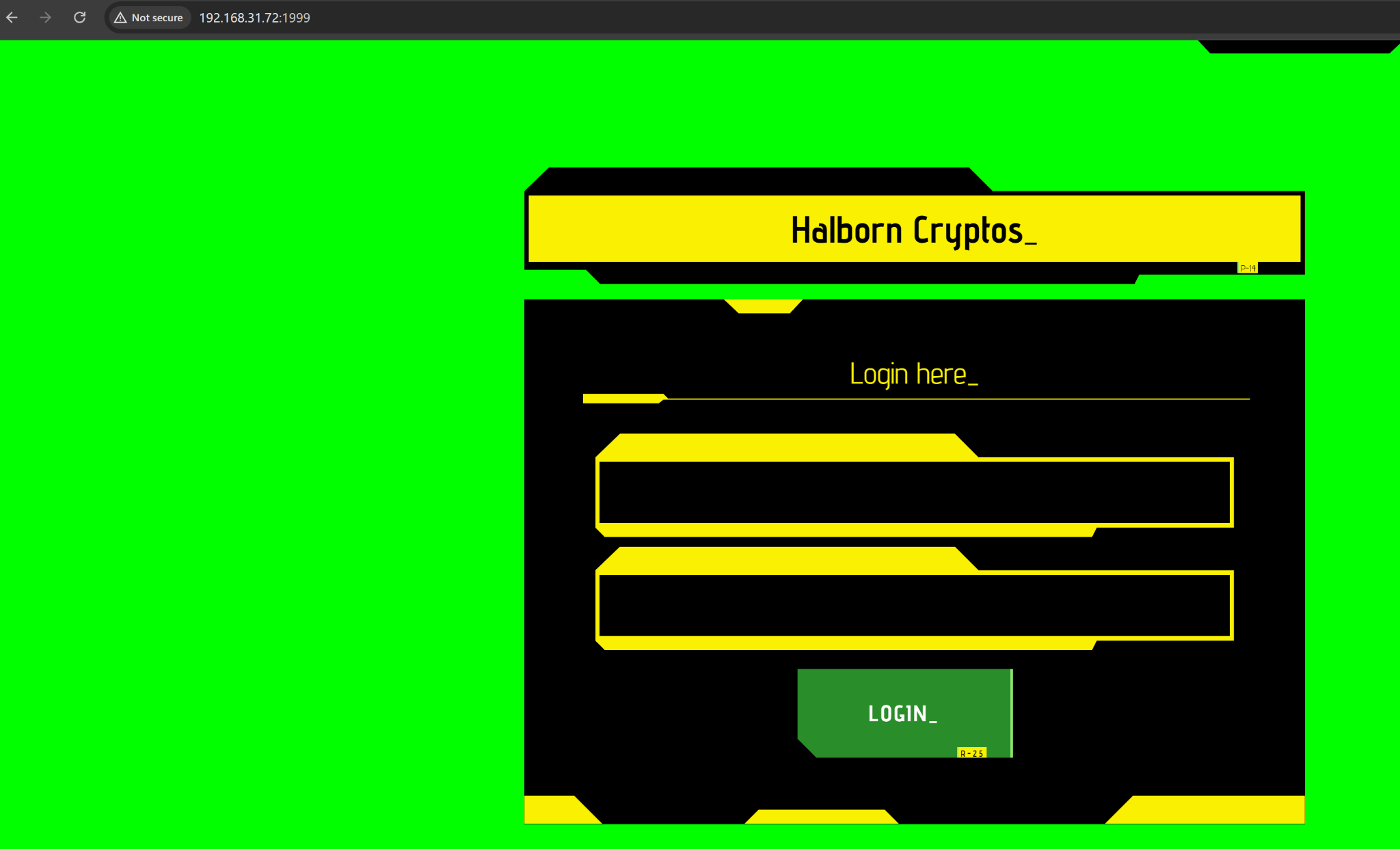 Halborn Cryptos login